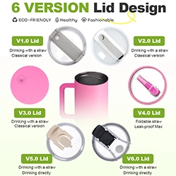 Custom Stainless Steel Tumbler Mug Replacement Tumbler Lid